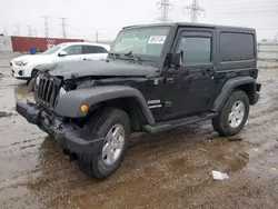 Jeep Wrangler Sport salvage cars for sale: 2012 Jeep Wrangler Sport