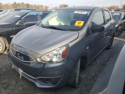 Salvage cars for sale at Waldorf, MD auction: 2020 Mitsubishi Mirage LE