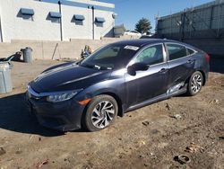 Honda Civic ex salvage cars for sale: 2017 Honda Civic EX