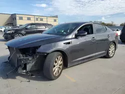 Salvage cars for sale at Wilmer, TX auction: 2015 KIA Optima EX