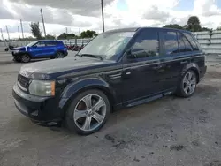 Land Rover salvage cars for sale: 2013 Land Rover Range Rover Sport HSE