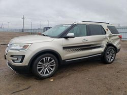 2017 Ford Explorer Platinum en venta en Greenwood, NE