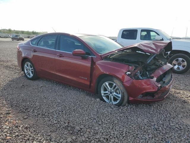 2018 Ford Fusion SE Hybrid