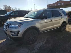 Salvage cars for sale at Fort Wayne, IN auction: 2017 Ford Explorer XLT