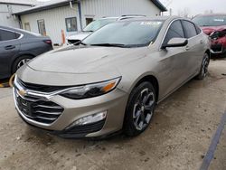 Salvage cars for sale at Pekin, IL auction: 2022 Chevrolet Malibu LT