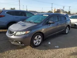 Honda salvage cars for sale: 2015 Honda Civic EX