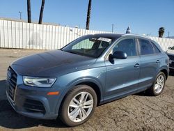 Salvage cars for sale at Van Nuys, CA auction: 2017 Audi Q3 Premium