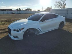 Salvage cars for sale at American Canyon, CA auction: 2021 Infiniti Q60 RED Sport 400