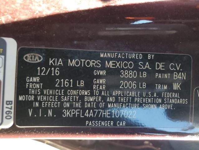 2017 KIA Forte LX