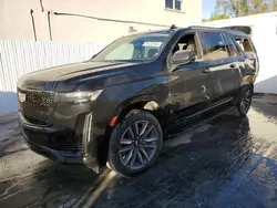 Cadillac Vehiculos salvage en venta: 2023 Cadillac Escalade ESV Sport