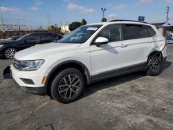 Salvage cars for sale at Wilmington, CA auction: 2021 Volkswagen Tiguan SE