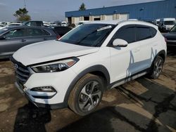 Hyundai salvage cars for sale: 2017 Hyundai Tucson Limited