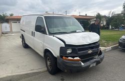 Salvage trucks for sale at Rancho Cucamonga, CA auction: 2013 Chevrolet Express G2500