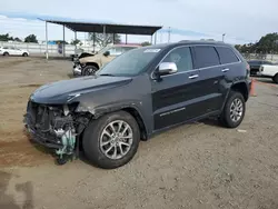 Salvage cars for sale at San Diego, CA auction: 2015 Jeep Grand Cherokee Limited