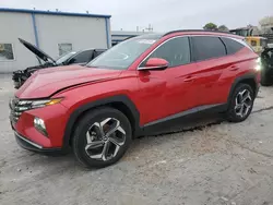 Salvage cars for sale at Tulsa, OK auction: 2023 Hyundai Tucson Limited