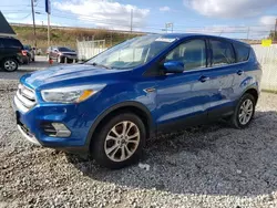 Ford Vehiculos salvage en venta: 2017 Ford Escape SE