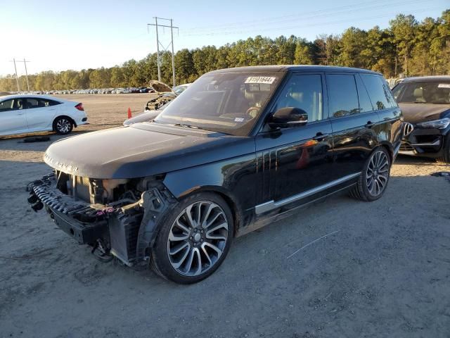 2016 Land Rover Range Rover HSE