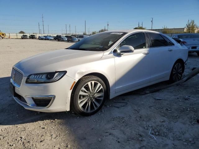 2018 Lincoln MKZ Hybrid Reserve