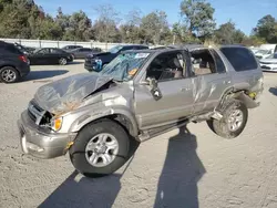 Vehiculos salvage en venta de Copart Hampton, VA: 2002 Toyota 4runner Limited