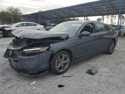 Salvage cars for sale at Cartersville, GA auction: 2024 Honda Accord EX