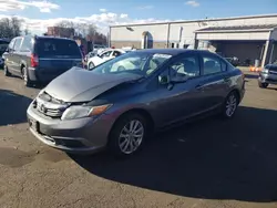 Honda salvage cars for sale: 2012 Honda Civic EX