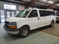 Salvage trucks for sale at East Granby, CT auction: 2017 Chevrolet Express G3500 LT