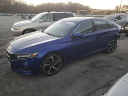 Salvage cars for sale at Windsor, NJ auction: 2018 Honda Accord Sport