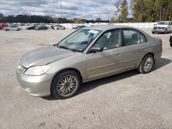 2005 Honda Civic LX en venta en Dunn, NC