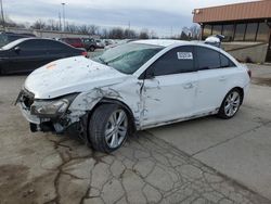 Salvage cars for sale at Fort Wayne, IN auction: 2015 Chevrolet Cruze LT