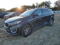 Salvage cars for sale at Seaford, DE auction: 2017 KIA Sorento LX