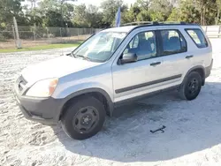 Honda cr-v lx Vehiculos salvage en venta: 2002 Honda CR-V LX