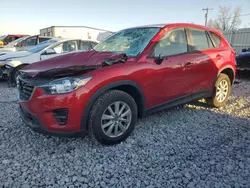 Salvage cars for sale at Wayland, MI auction: 2016 Mazda CX-5 Sport