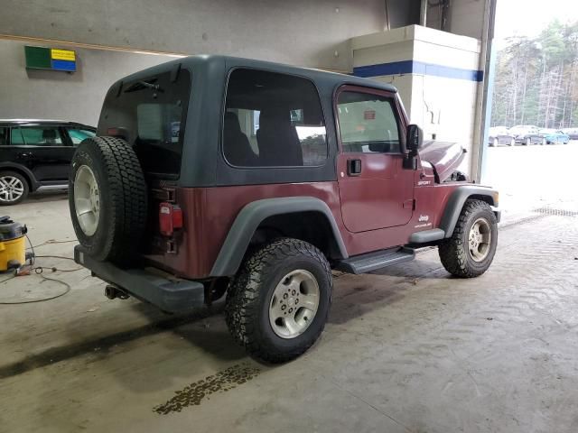 2003 Jeep Wrangler / TJ Sport