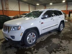 Jeep salvage cars for sale: 2011 Jeep Grand Cherokee Overland