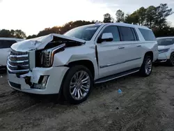 Cadillac salvage cars for sale: 2017 Cadillac Escalade ESV Luxury