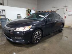 Vehiculos salvage en venta de Copart Elgin, IL: 2017 Honda Accord EX