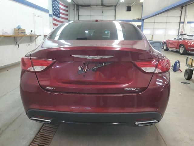 2015 Chrysler 200 S