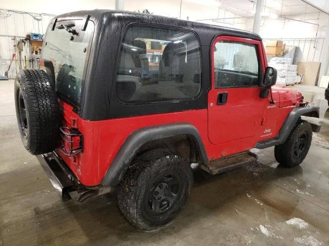 2004 Jeep Wrangler / TJ Sport