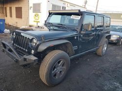 Jeep Wrangler salvage cars for sale: 2016 Jeep Wrangler Unlimited Sport