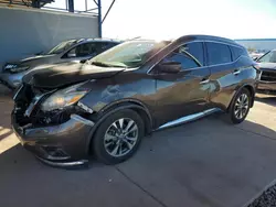 Nissan salvage cars for sale: 2017 Nissan Murano S