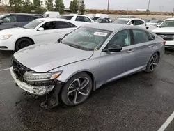 Salvage Cars with No Bids Yet For Sale at auction: 2021 Honda Accord Sport SE