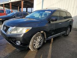 Salvage cars for sale at Riverview, FL auction: 2015 Nissan Pathfinder S