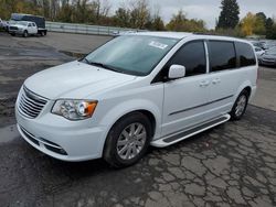 Chrysler Town & Country Touring salvage cars for sale: 2016 Chrysler Town & Country Touring