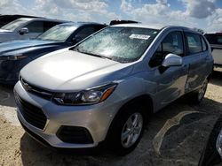 Salvage cars for sale at auction: 2020 Chevrolet Trax LS