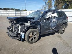 Salvage cars for sale at Dunn, NC auction: 2021 Subaru Forester Touring