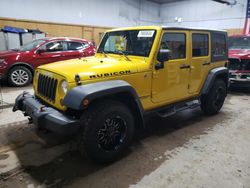 Jeep salvage cars for sale: 2009 Jeep Wrangler Unlimited Rubicon