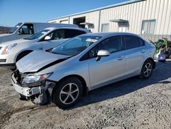 Salvage cars for sale at Chambersburg, PA auction: 2015 Honda Civic SE