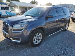 Salvage SUVs for sale at auction: 2014 GMC Acadia SLE