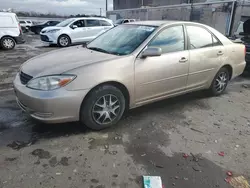 Salvage cars for sale from Copart Fredericksburg, VA: 2002 Toyota Camry LE