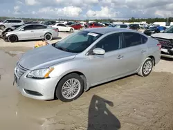 Salvage cars for sale at Houston, TX auction: 2015 Nissan Sentra S